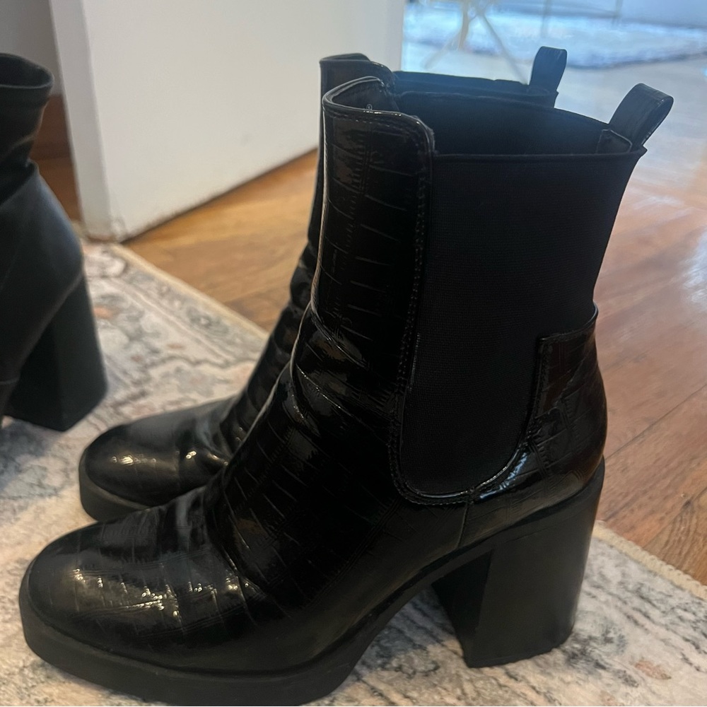Black booties